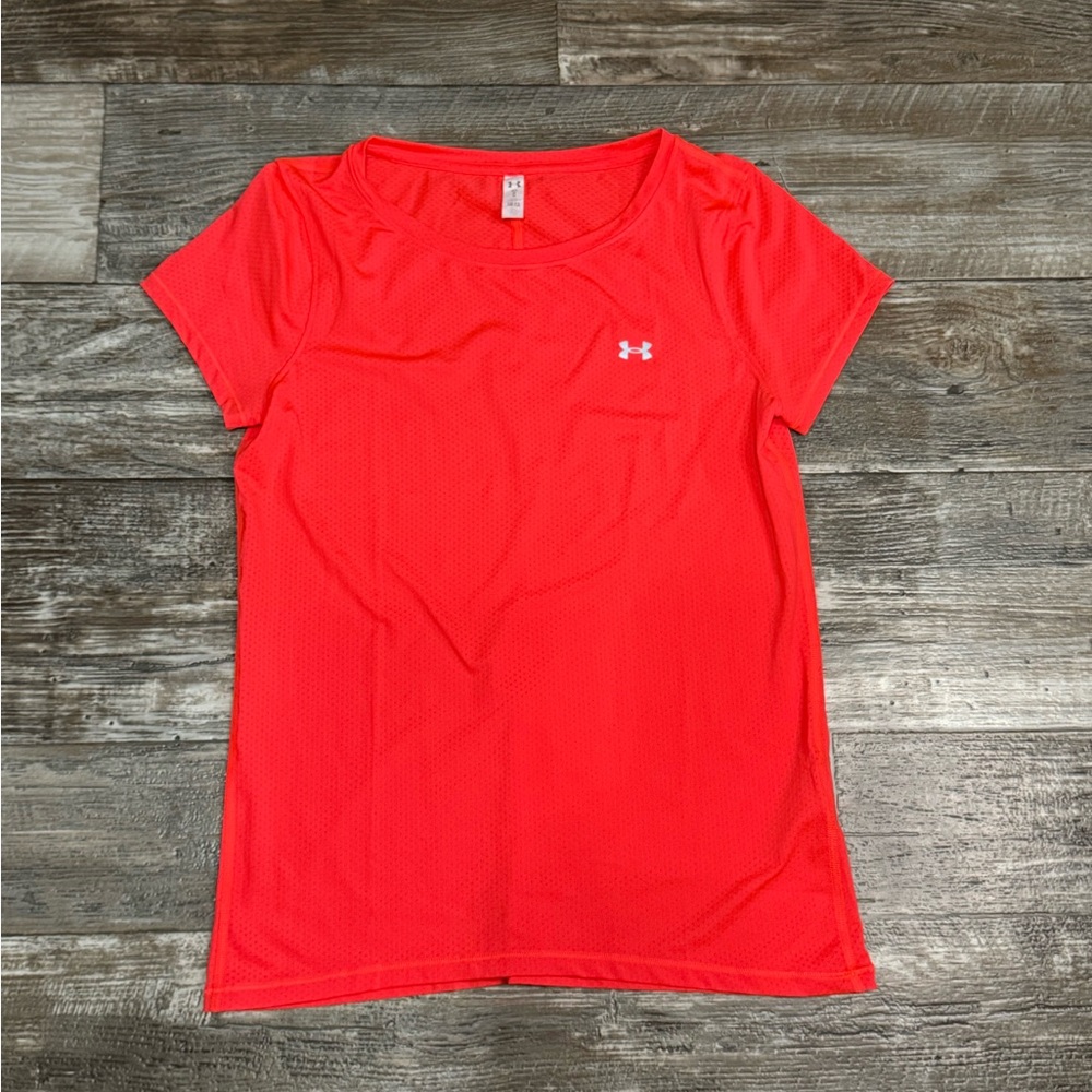 Under Armour Women's orange Performance Top Size Medium